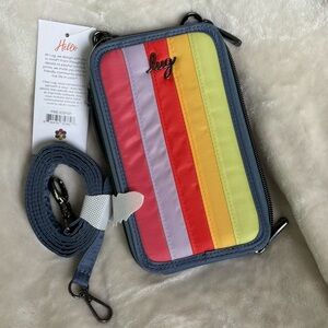 NWT Lug Pike RFID Crossbody Bag (Icepop)
